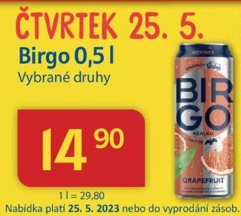 Kubík potraviny Birgo 0,5l nabídka