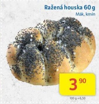 Ražená houska 60 g