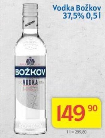Kubík potraviny Vodka Božkov 37,5% 0,5l nabídka
