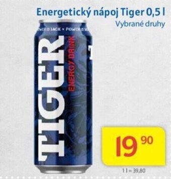 Kubík potraviny Energetický nápoj Tiger 0,5l nabídka