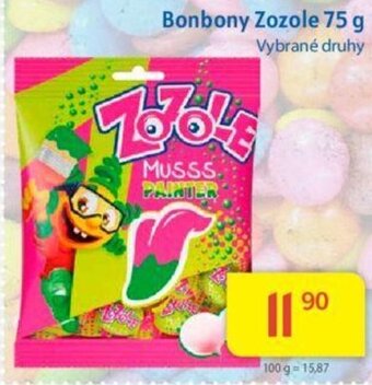 Kubík potraviny Bonbony Zozole 75 g nabídka