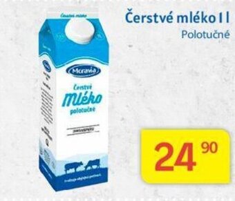 Kubík potraviny Čerstvé mléko 1l nabídka