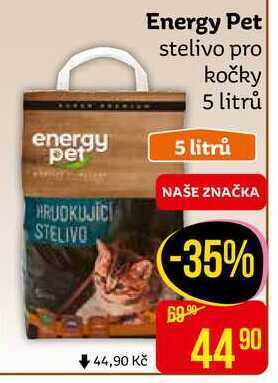 Teta Energy pet stelivo pro kočky 5 litrů nabídka