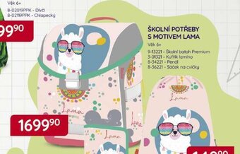 Bambule Školní potřeby s motivem lama nabídka