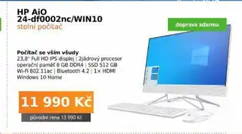 HP AiO 24-df0002nc/WIN10
