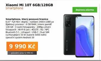 Expert Xiaomi Mi 10T 6GB/128GB nabídka