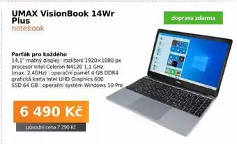 Umax VisionBook 14Wr Plus