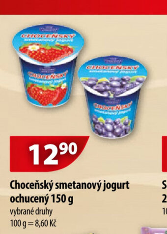 CBA Chocenský smetanový jogurt 150g nabídka