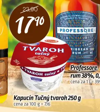 Kapucín Tučný tvaroh 250g