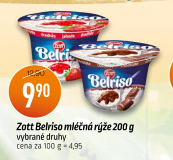 Coop Zott Belriso mléčná rýže 200g nabídka