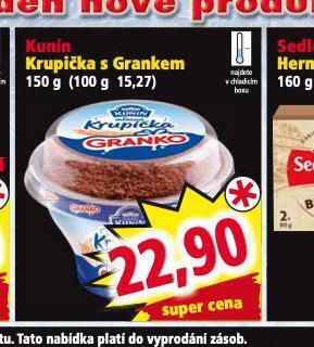 Norma Kunín krupička s grankem nabídka