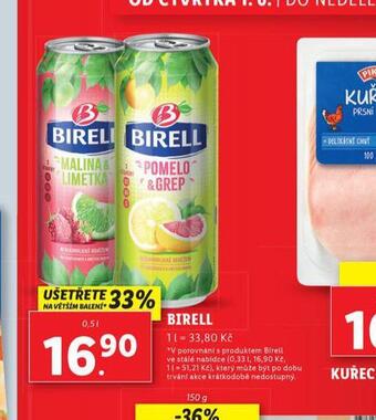 Lidl Birell nabídka