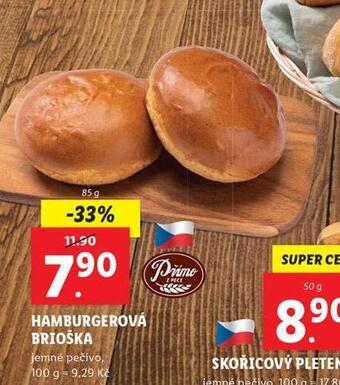 Lidl Hamburgerová bulka nabídka