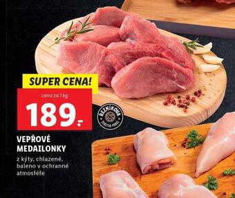 Lidl Vepřové medailonky nabídka