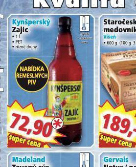 Norma Pivo kynšperský zajíc nabídka
