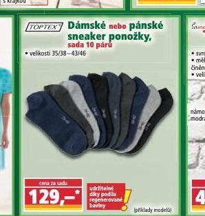 Norma Sneaker ponožky nabídka