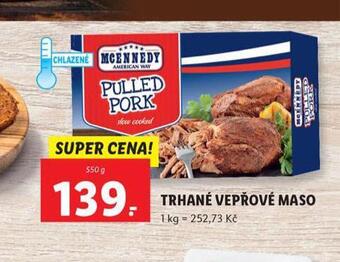 Lidl Trhané vepřové maso nabídka