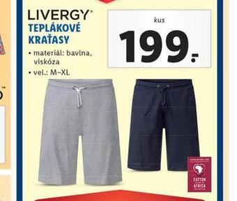 Lidl Teplákové kraťasy nabídka