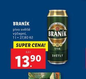 Lidl Pivo braník nabídka