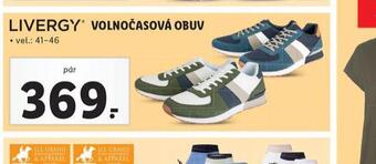 Lidl Volnočasová obuv nabídka