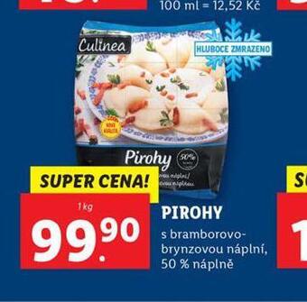 Lidl Pirohy nabídka