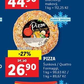 Lidl Pizza nabídka