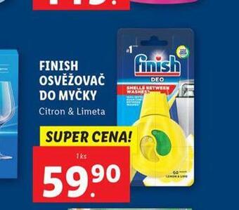 Lidl Finish osvěžovač do myčky nabídka