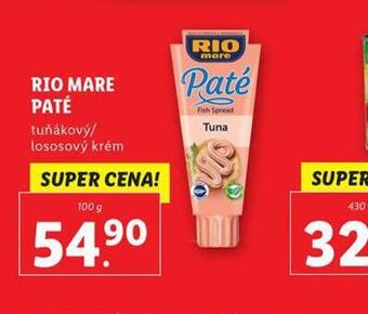 Lidl Rio mare paté nabídka