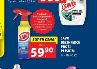 Lidl Savo dezinfekce proti plísním nabídka