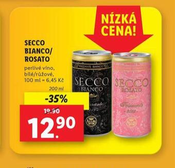 Lidl Secco bianco / rosato nabídka