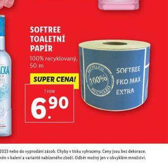 Lidl Softree toaletní papír nabídka