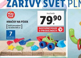 Lidl Hračky na písek nabídka