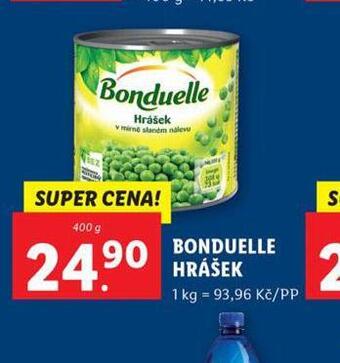 Lidl Bonduelle hrášek nabídka