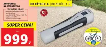 Aku pumpa na jízdní kolo