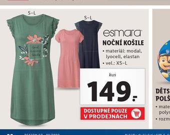 Lidl Noční košile nabídka