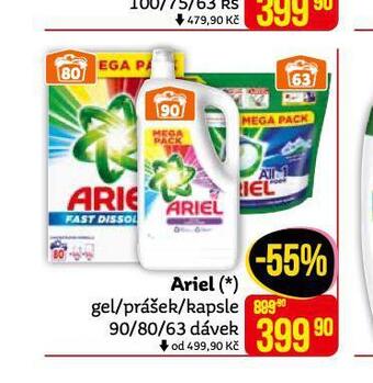 Teta Ariel prací prostředek nabídka