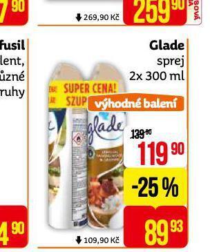 Teta Glade sprej nabídka