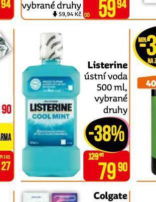 Teta Listerine ústní voda nabídka
