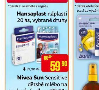 Hansaplast náplasti