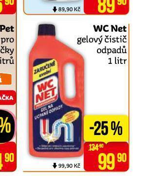 Teta Wc net gelový čistič odpadů nabídka