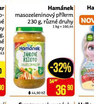 Teta Hamánek masozeleninový příkrm nabídka