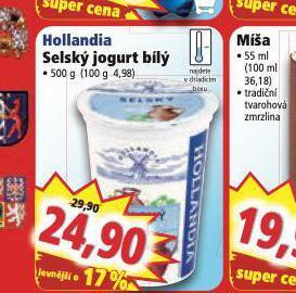 Norma Hollandia selský jogurt bílý nabídka
