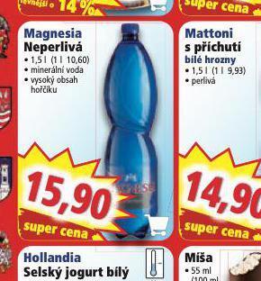 Norma Magnesia neperlivá nabídka