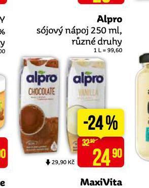 Alpro sójový nápoj