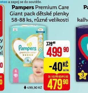 Teta Pampers dětské plenky nabídka