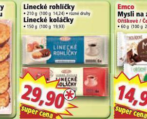 Norma Linecké koláčky nabídka