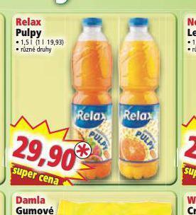 Norma Relax pulpy nabídka