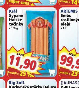 Norma Král sypané italské tyčinky nabídka