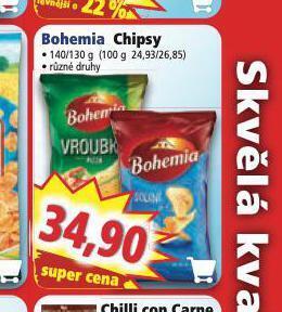 Norma Bohemia chips nabídka