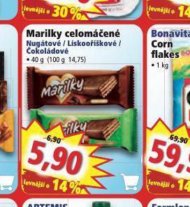 Norma Marilky celomáčené nabídka